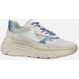 Geox - D45UFB 05422 - Sneakers - Blauw - Suède en Polyurethaan