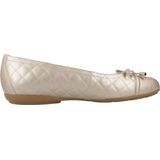 GEOX - Annytah - Ballerina's - Goudkleur - 100% Polyurethaan