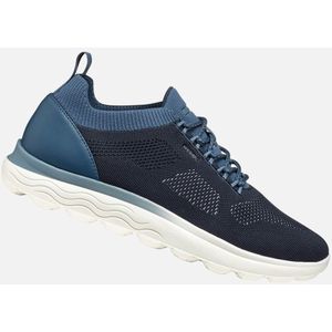 GEOX - SPHERICA - Sneakers - Marineblauw/Duifblauw - Textiel