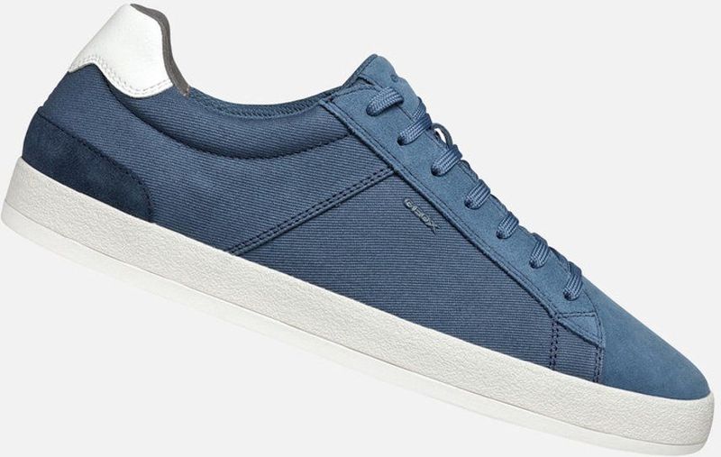 GEOX - Serifos - Sneakers - Blauw - Katoen