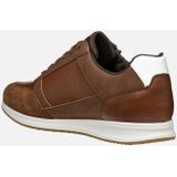 GEOX - AVERY - Sneakers - Cognac - Nubucklook en Lederlook