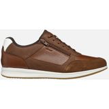 GEOX - AVERY - Sneakers - Cognac - Nubucklook en Lederlook