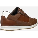 GEOX - AVERY - Sneakers - Cognac - Nubucklook en Lederlook
