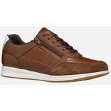 GEOX - AVERY - Sneakers - Cognac - Nubucklook en Lederlook