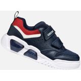 Geox - Illuminus - Sneakers - Zwart - Synthetisch - Textiel