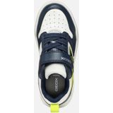 Geox - J Buzzerlight Boy B - Sneakers - Marineblauw Lime - 28 EU