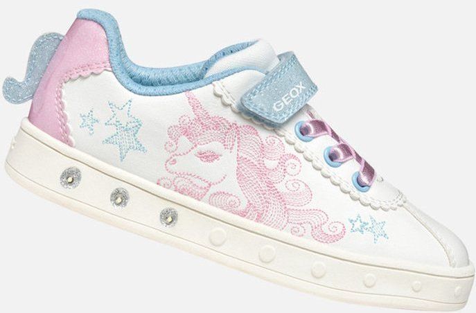 Geox - J558WA 0BCKC - Sneakers - Wit - Polyurethaan en Polyester