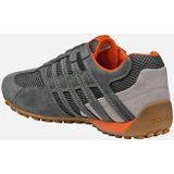 GEOX - SNAKE ORIGINAL - Sneakers - GRIJS - Suède en Mesh
