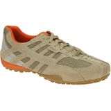 Geox - U Snake Original - Herensneakers - Zand - Leer
