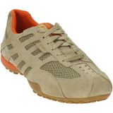 Geox - U Snake Original - Herensneakers - Zand - Leer