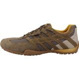 GEOX - SNAKE ORIGINAL - Sneakers - Legergroen/Donkergroen - Suède en Mesh