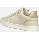 GEOX - BLOMIEE - Sneakers - Melkwit/Lichtbeige - Lederlook/Suède