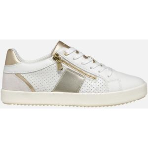 Geox - Blomiee E - Dames Sneakers - Wit - Kunstleer