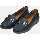 GEOX - Annytah - Loafers - Marineblauw - Leer