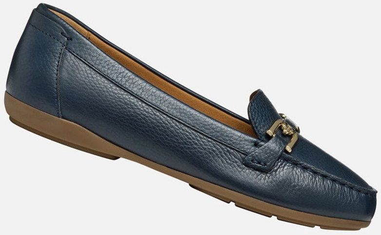 GEOX - Annytah - Loafers - Marineblauw - Leer