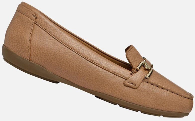 GEOX - Annytah - Loafers - Beige - Leer