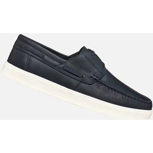 GEOX - Avola - Loafers - Marineblauw - Leer