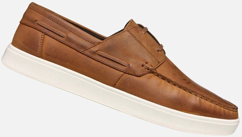 GEOX - Avola - Loafers - Cognac - Leer