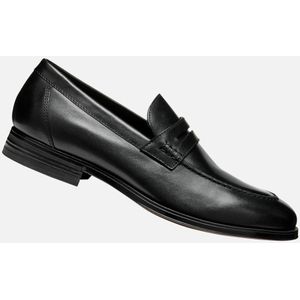 GEOX - REZZONICO - Veterschoenen - Zwart - Leer