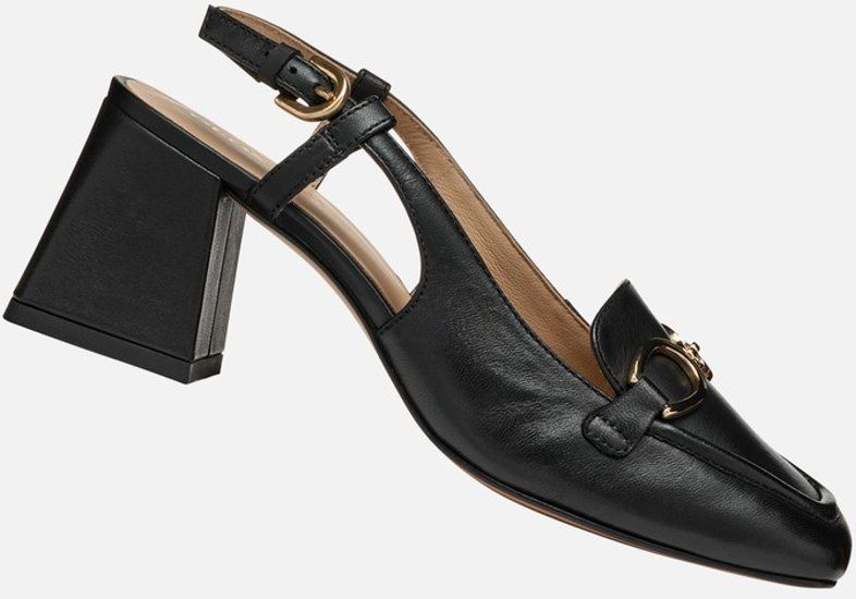 Geox - D Coronilla A - Damespomp - Zwart