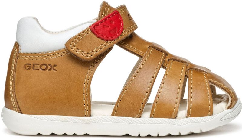 Geox - B Macchia - Babysandalen - Whisky/Wit