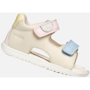 Geox - Macchia - Sandalen - Unisex - Zandkleur - Ademend Materiaal