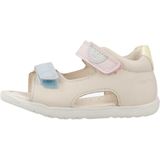 GEOX - MACCHIA - Sandalen - Licht Ivoor/Lichtgeel - Nappa en Lakleerlook