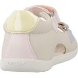 GEOX - MACCHIA - Sandalen - Licht Ivoor/Lichtgeel - Nappa en Lakleerlook