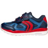 Sneakers - Imitatieleer - Mesh - Velcro Sluiting - Ronde Neus - Gewatteerde Rand