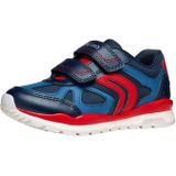 Sneakers - Imitatieleer - Mesh - Velcro Sluiting - Ronde Neus - Gewatteerde Rand