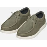 GEOX Adacter M - Loafers - Licht Saliegroen - Canvas