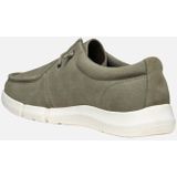GEOX Adacter M - Loafers - Licht Saliegroen - Canvas