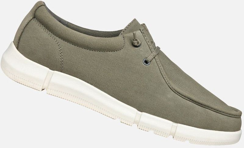 GEOX Adacter M - Loafers - Licht Saliegroen - Canvas
