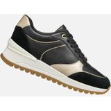 Geox - Desya - Schoenen - Zwart - Suède Nappaleer