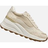 GEOX - SPHERICA EC13 - Sneakers - Melkwit - Nappa en Lederlook