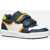 GEOX - Arzach - Sneakers - Marineblauw/Fluo Groen