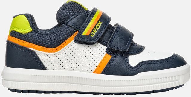 GEOX - Arzach - Sneakers - Marineblauw/Fluo Groen