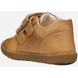 GEOX - MACCHIA - Sneakers - Karamel - Gewaxt Leer - Dubbel Klittenband