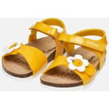 Geox - Chalki - Sandalen - Wit - Synthetisch PVC - Verstelbare Klittenbandsluiting