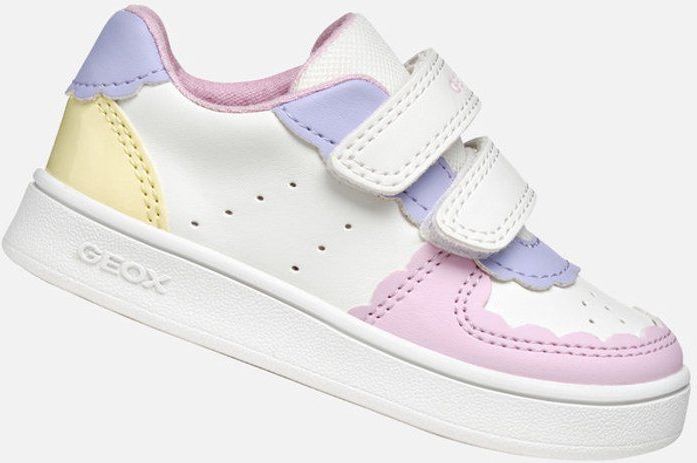 Geox - Eclyper - Sneakers - Roze - Synthetisch - Sportieve Look