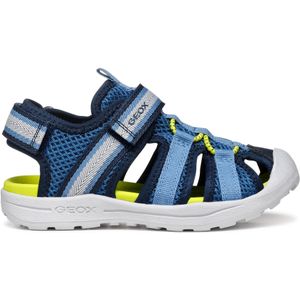 Geox - J Vaniett Boy A - Sandalen - Marineblauw - Synthetisch - Enkelsluiting