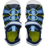 Geox - VANIETT BOY - Sandalen - Navy/lichtblauw - Trekking Schoen - Klittenbandschoen voor Outdooractiviteiten