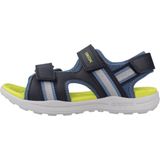 Geox J Vaniett Boy B kindersandalen, marineblauw/lichtblauw, 27 EU