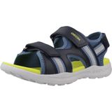 Geox J Vaniett Boy B kindersandalen, marineblauw/lichtblauw, 27 EU