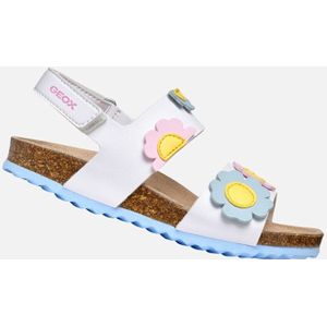 GEOX - Adriel - Sandalen - Wit - Synthetisch Materiaal