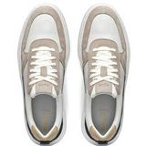 Geox - Deiven - Sneakers - Sand/Wit - Leer/Suède