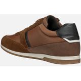 GEOX - Renan - Sneakers - Kastanje Kleur - Leer