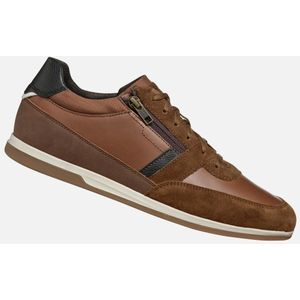 GEOX - Renan - Sneakers - Kastanje Kleur - Leer