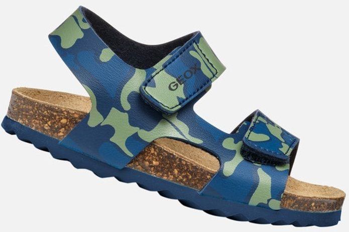 Geox - Chalki B - Sandalen - Blauw - Rubber