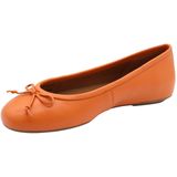 Geox - D Palmaria - Ballerina's - Oranje - Casual Slip-on